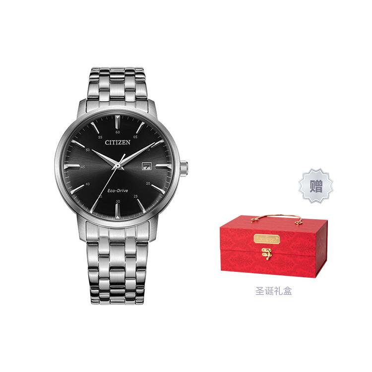 Citizen Часы Ecology Drive Collection с кварцевым механизмом и питанием от солнечной энергии, ремешок из нержавеющей стали BM7460-88E