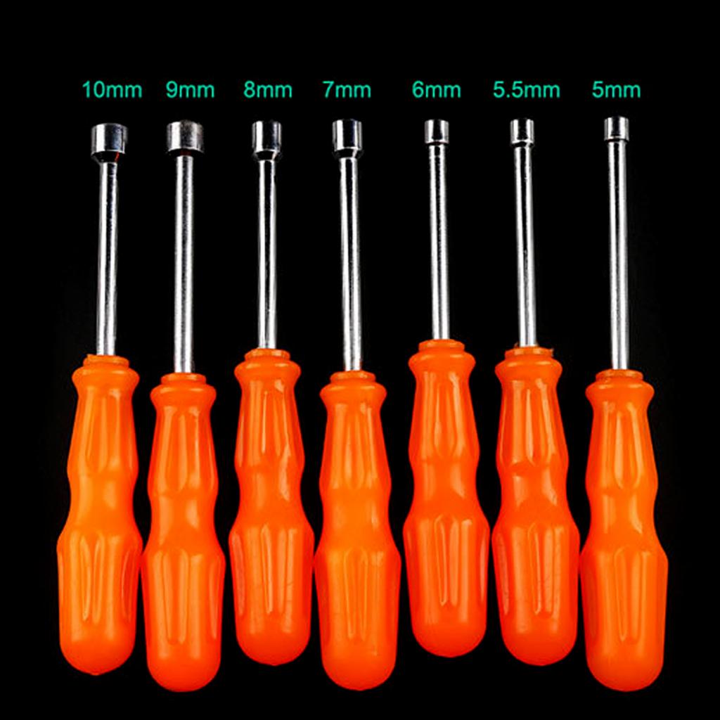 Professional Socket Wrench Screwdriver with Non-Slip Handle Screw Fastening Tool Mechanical Tool for DIY Project