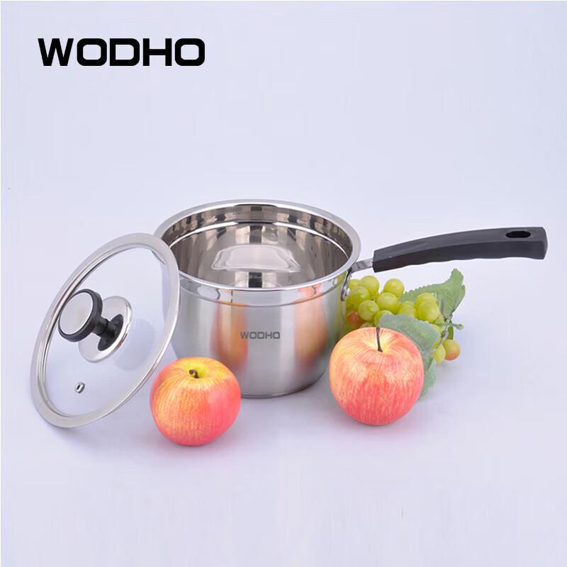 WODHO 18 см Корейский стиль Нержавеющая сталь Сотейник