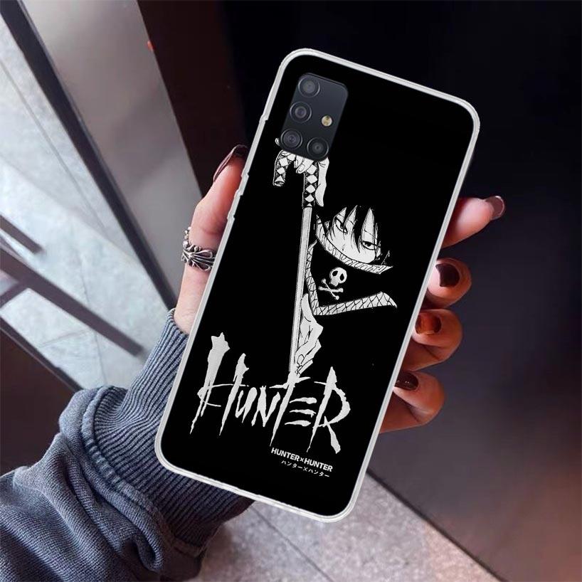 Huner X-Hunters Chrollo Shizuku Phone Case For Samsung Galaxy A12 A52S A42 A32 A22 A51 A50 Note 20 Ultra 10 S10 Plus A71 A70 A31