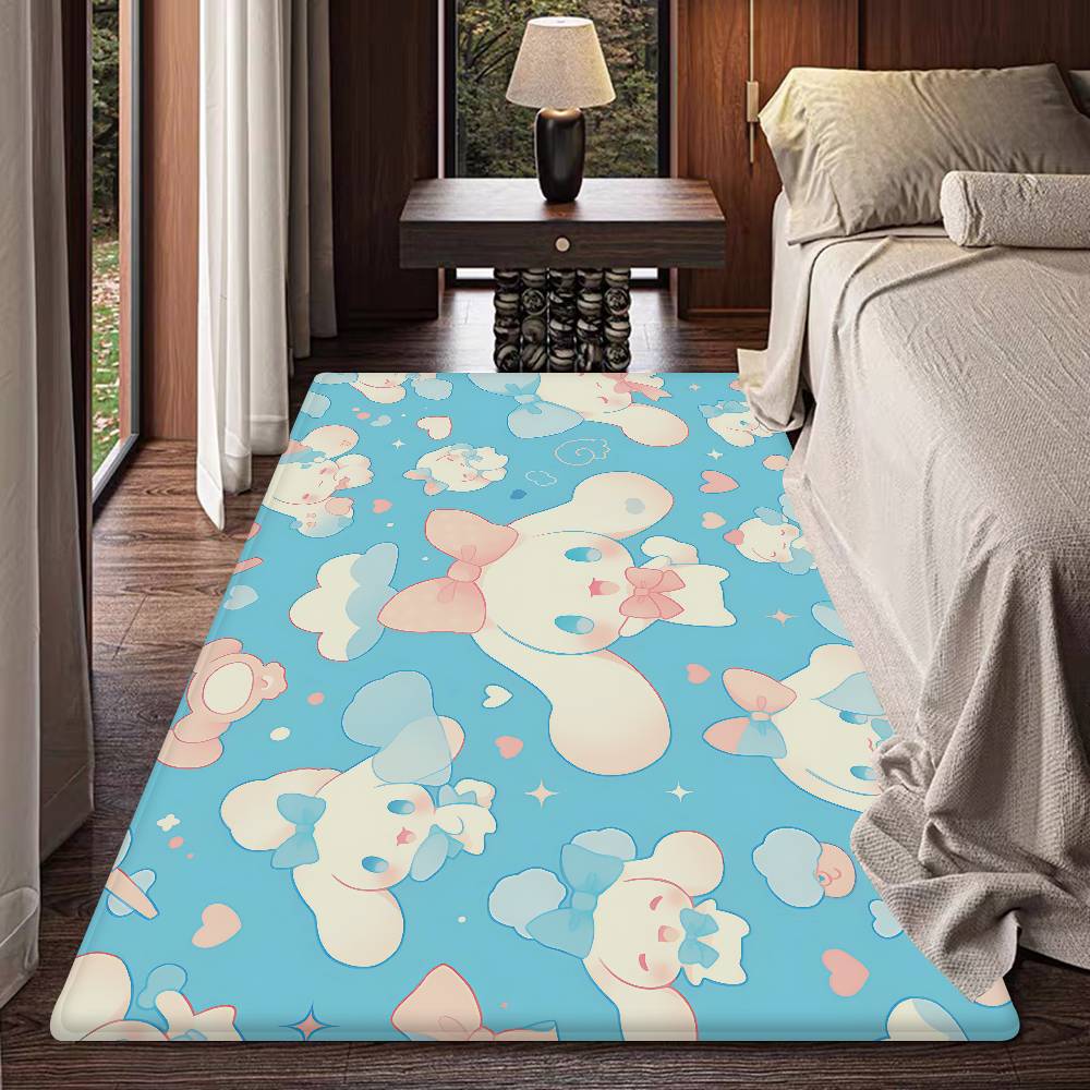 C-Cinnamoroll Kitchen Mat Kids Room Bedroom Decoration Balcony Anti-Slip Doormat Living Room Alfombra