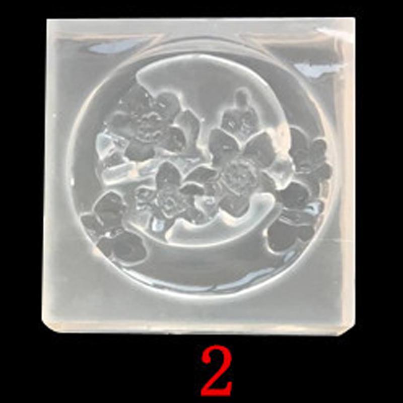 Форма для торта кристалл эпоксидная уф-клей имитация нефрита гирлянда с отверстием кулон аксессуары ручной работы плесень