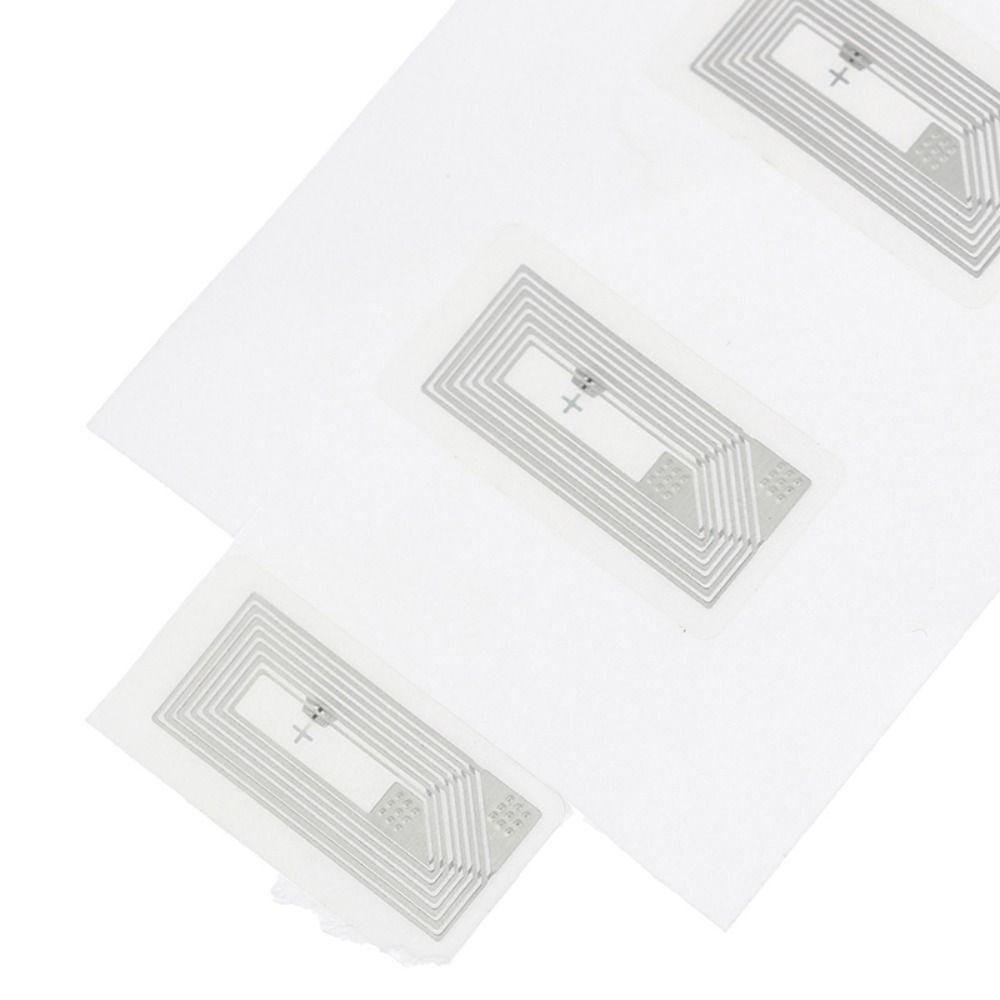 50Pcs 13.56MHz NTAG213 Wet Inlay 11x21mm UID Changeable RFID Sticker for Cellphone NFC Application