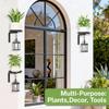 Metal Floating Flower Display Stand Wall Mounted Wall Plant Stand New Plant Holders  Indoor Outdoor