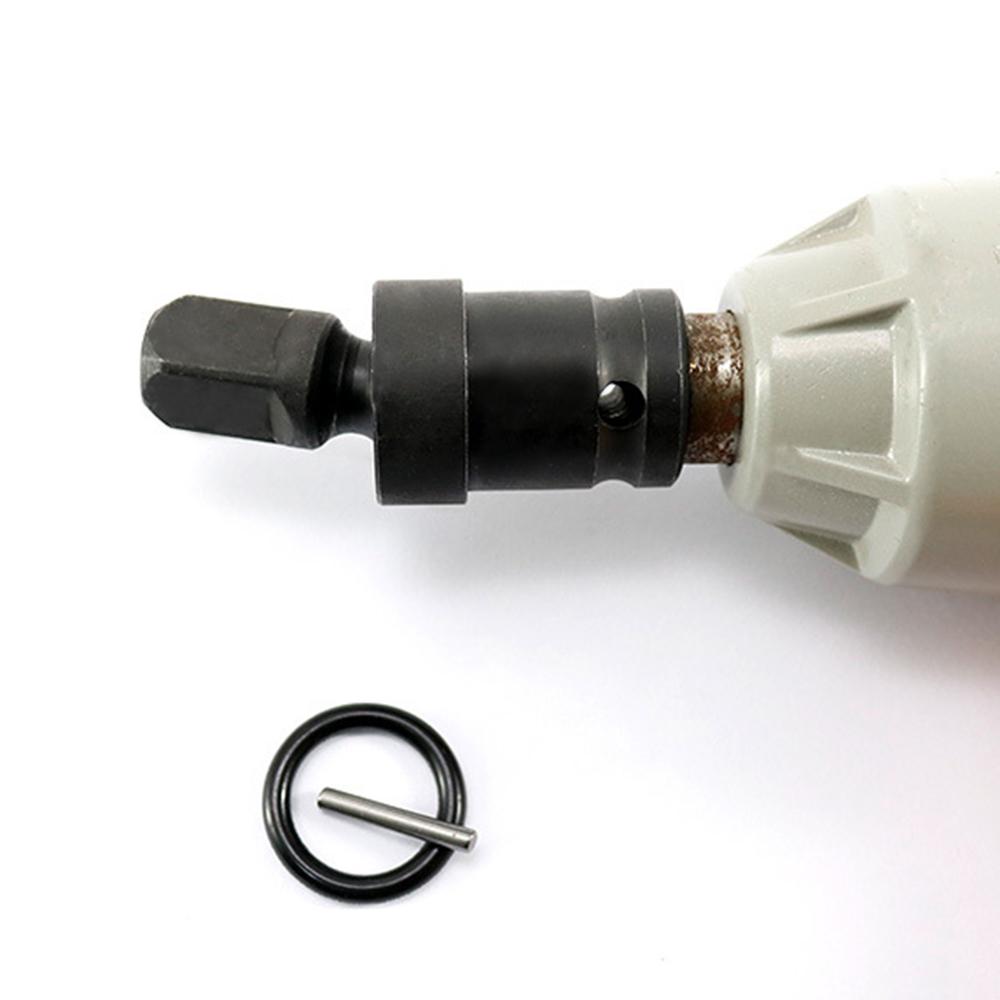 Адаптер для электрического гаечного ключа Адаптер из углеродистой стали 1/2 дюйма Переходник с втулкой 90 градусов для храпового механизма