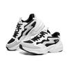 Skechers Bobs Bamina 2 DLites Модные Удобные Универсальные Износостойкие Увеличивающие Рост Низкие Папины Кроссовки Мужские кроссовки Черно-белый 118323-WBK