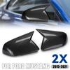 Car Rearview Mirror Cover Side Wing Cap Exterior Door Rear View Case Sticker For Ford For Mustang 2015 -2021 Signal Light Style