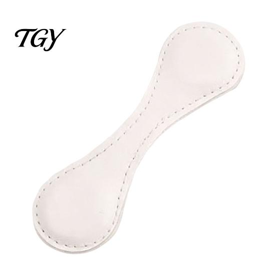 Pinless Garment Clamps Faux Leather Magnetic Shirt Sleeve Clips, Multi-use Clips for Trouser Hem Jeans Clothes, Reusable Holders Rolled Cuffs