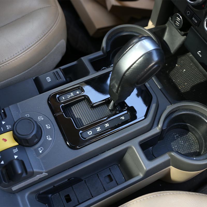 Стайлинг автомобиля, крышка панели переключения передач на центральной консоли, рамка, для Land Rover Discovery 3 LR3 04-09, Discovery 4 LR4 10-12