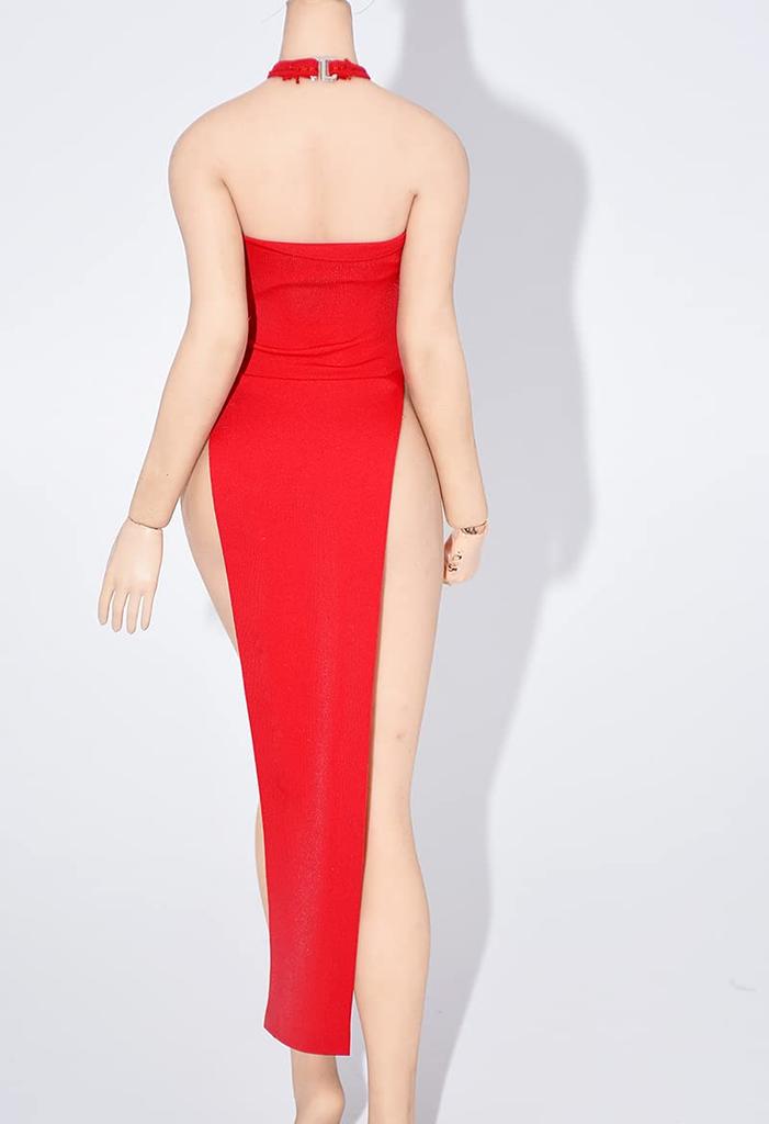 Фигурка Цвет Супер Сексуальный Красивый Китайский Платье Голова и Туфли нет [TOYBARJAPAN] 1/6 Аксессуары/Красный (Корпус, в комплекте)