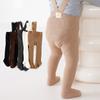 Autumn Baby Tights with Straps Knitted Cotton Toddler Suspender Trousers Kids Pantyhose Infant Overalls for Girls Boys Leggings