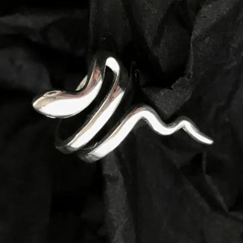 Серьги-клипсы в стиле панк с животными для женщин и мужчин, изысканные пирсинг в форме змеи, манжеты для ушей