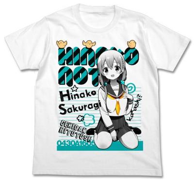 Hinako Note Hinako Sakuragi Белая футболка размера M