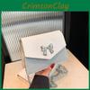Stylish Soft Pu Bowknot Small Crossbody Bag For Women In Trendy Colors