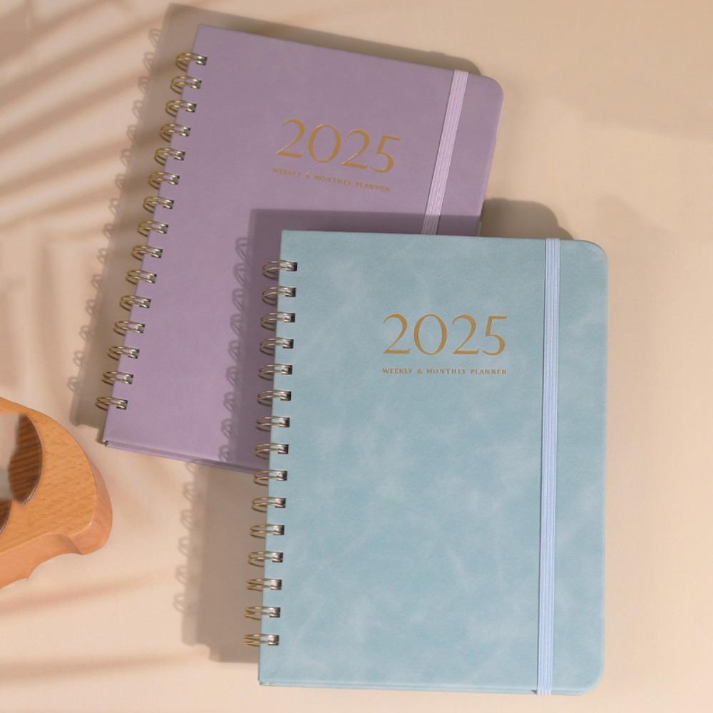 Hard Cover Journal Weekly Planner Gradient Daily Planner Notepad Schedules Notebooks Activities