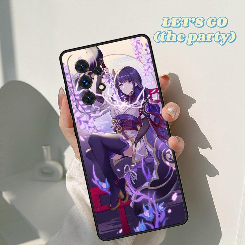 Чехол для телефона Baal Genshin Impact Для Samsung Galaxy A42 A31 A40 A51 A71 A32 A80 A91 A52 A72 A73 A20e A50 A70 A11 A12
