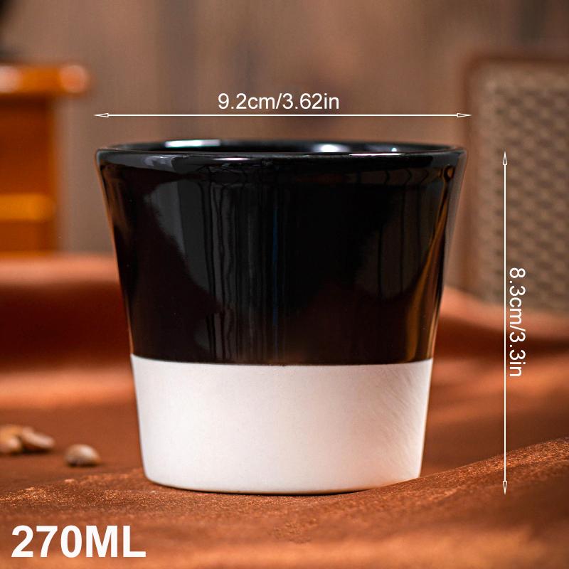 1 шт. чашка для чая, ручная керамическая кружка для эспрессо, кружка для послеобеденного чая, японская кофейная кружка ручной работы 115 мл/170 мл/270 мл