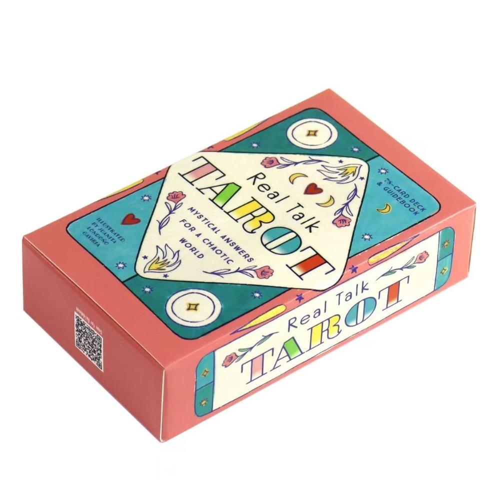 Карты Таро Real Talk 10,3*6 см, современные иллюстрации, вдохновленные современной жизнью, с характерными архетипами и сценами, 78 шт. карт
