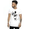Disney Mens Mickey Mouse Peace Hand T-Shirt