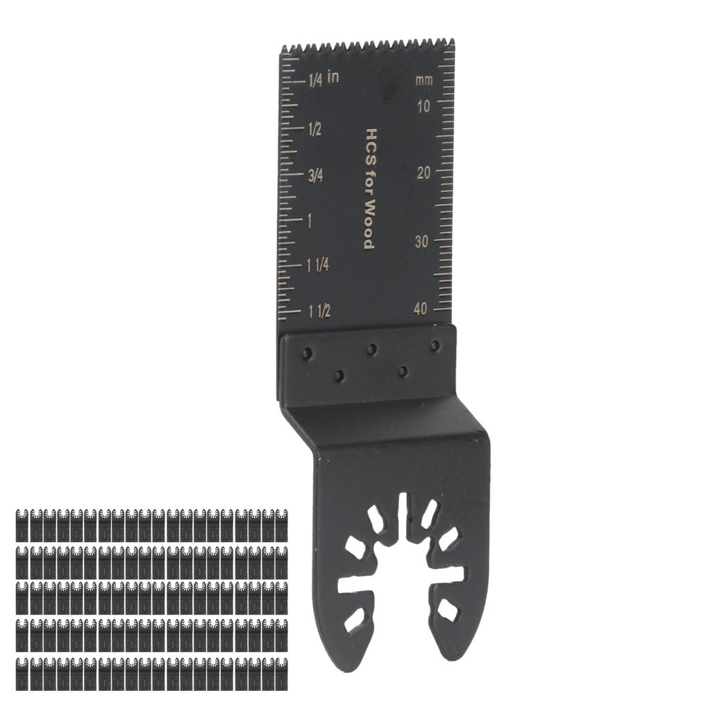 100 шт. осциллирующий инструмент лезвие 34 мм ширина зуба профессиональный универсальный высокоуглеродистая сталь мультитул