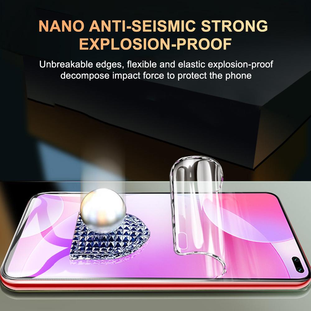 2 шт. HD гидрогелевая пленка для iPhone Samsung Huawei Honor Xiaomi Redmi OPPO Realme Vivo OnePlus Защитная пленка для экрана телефона мягкое полное покрытие