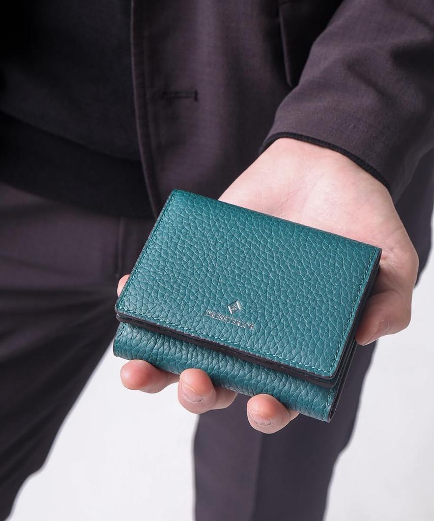 Кошелек-трифолд Dressteria Cavalier No. 861613 Зеленый