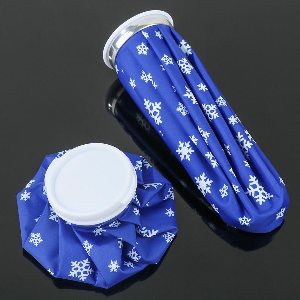 Snowflake Pattern Ice Compress Keep Warm Relieve Pain Ice Bag Ice Pack Cold Water Bag Hot Water Bag