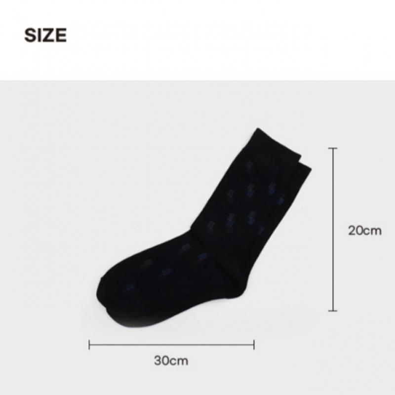 Носки мужские DaiSo S Formal SockS в квадратную клетку