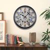 Бытовые Часы Настенные Часы Гостиная Новый Китайский Стиль Креативные Современные Простые Кварцевые Часы Бесшумные Ретро Декоративные Часы Настенные Часы