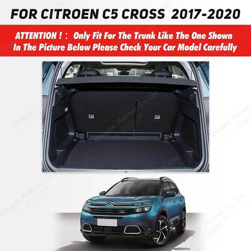 Коврик в багажник автомобиля для Citroen Citroen C5 CROSS 2017 2018, автомобильные аксессуары на заказ, интерьер автомобиля