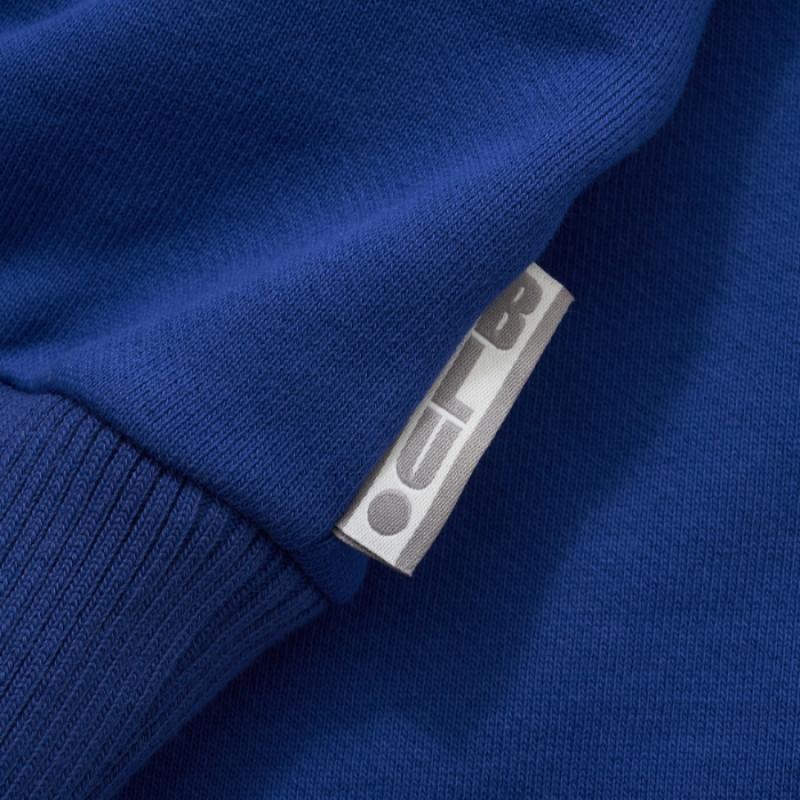 Blu Dot Oversized Half Zip Sweatshirt Bl