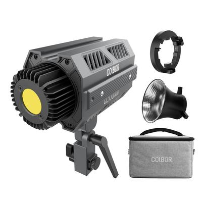 COLBOR CL100XM Studio COB Свет для фотосъемки 110 Вт Светодиодный светильник для видеосъемки 5600K CRI97+ с регулируемой яркостью 7 ламп
