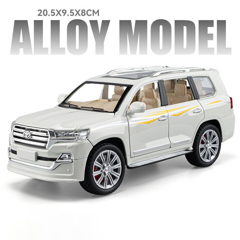 1:24 Toyota Land Cruiser LC80 FJ LC250 Tacoma Tundra Внедорожник SUV Металлический Литой Модель Автомобиля Домашние Модные Украшения Коллекция