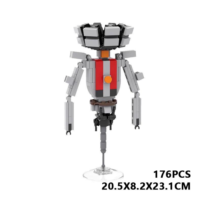 M Building Block Compatible With Lego, Creative Build, Toilet And Monitor Man Toys, Titan Mech Tv Man