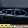 For Mazda CX-5 CX5 CX 5 2017 2018    Car Dashboard Air Vent Trim Cover Outlet Bezel Frame Garnish Molding Surround