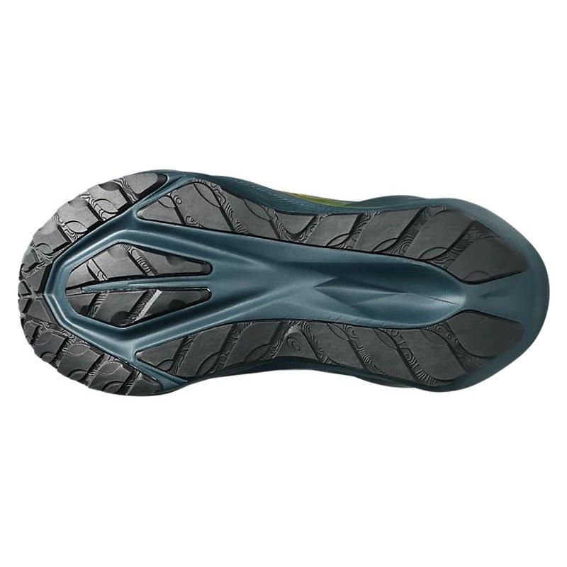 Asics Novablast 5 Comfortable Versatile Durable Breathable Low-Top Running Shoes Men Sneakers Brown Green 1011C138-300