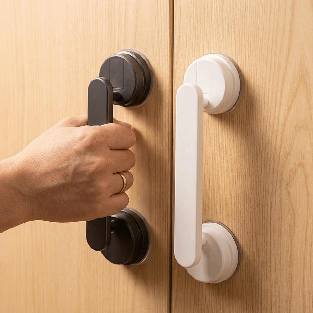 1/2Pcs Removable Sliding Door Handle Anti-slip Bathroom Shower Auxiliary Handle Bathtubs