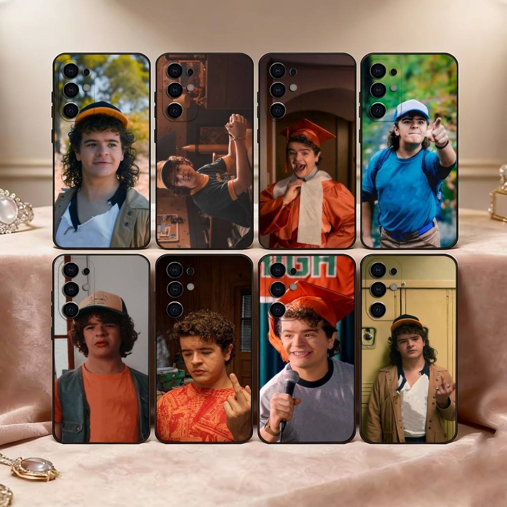 G-Gaten M-M Actor Phone Case Black Silicone Soft For Samsung S25,S24,S21,S22,S23,S30,Ultra,S20,Plus,Fe,Lite
