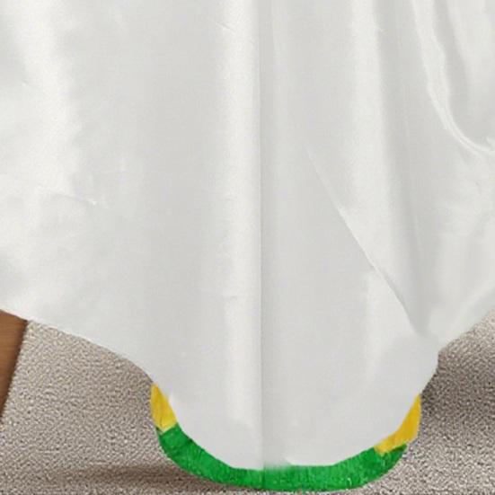 Halloween Porch Goose Outfit For 23" Goose Statue Spooky Ghost