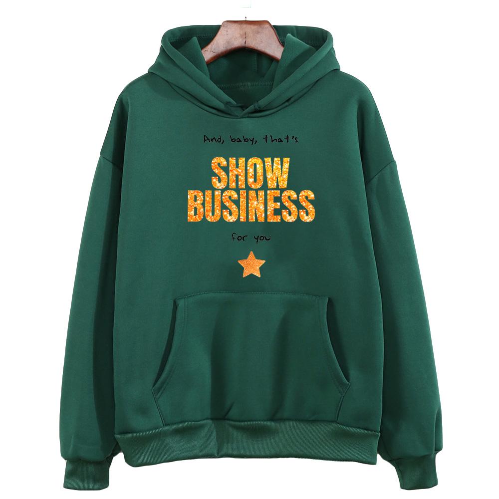 Вдохновленная Тейлор Жизнь Шоугерл Шоу-бизнес Толстовки УНИСЕКС Одежда Хлопок Идеальная Женская Толстовка Повседневные Пуловеры с Длинным Рукавом