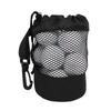Drawstring Closure Mesh Golf Ball Pouch Portable Golf Ball Holder  Easy Organization