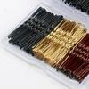 50-200 шт. 6 см Базовая U-образная металлическая заколка для волос с золотым покрытием, незаметная заколка для укладки волос, салонные аксессуары для волос, свадебный зажим для волос