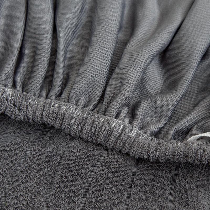Эластичный чехол для кресла. Бархатный чехол для кресла и дивана, Нежный, Противоскользящий, Высокоэластичный, Однотонный, Мягкий, Чехол для клубного обеденного кресла