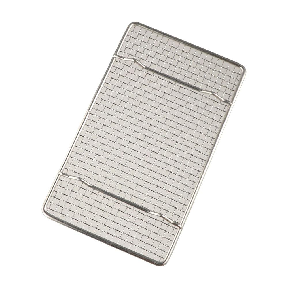 Stainless Steel Tempura Frying Net Japanese Style Oil Draining Rack Drying Net  Outdoor