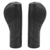 1 Pair Bicycle Grips Plastic Antiskid Shock Absorption Handlebar Grips For Mountain Cycling