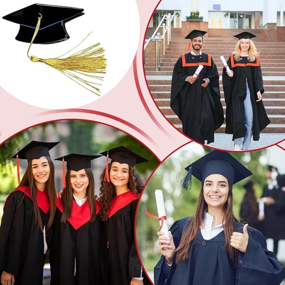 1/2Pcs Decorative Headwear Graduation Hair Claw Hair Accessories Hair Claw Clips Ceremony Event