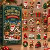 24-Day Mini Christmas Brick Ornament DIY Advent Calendar Kit Holiday Decor