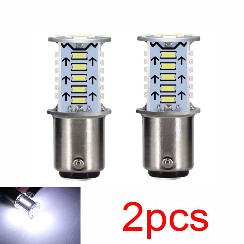 Светодиодная лампа для мотоциклетного стоп-сигнала, 12 В, мигающий указатель поворота, стоп-сигнал, универсальная красная, белая, синяя, задняя фара