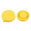 Silicone Telescopic Drinking Collapsible Folding Cup Travel Camping Outdoor Yellow