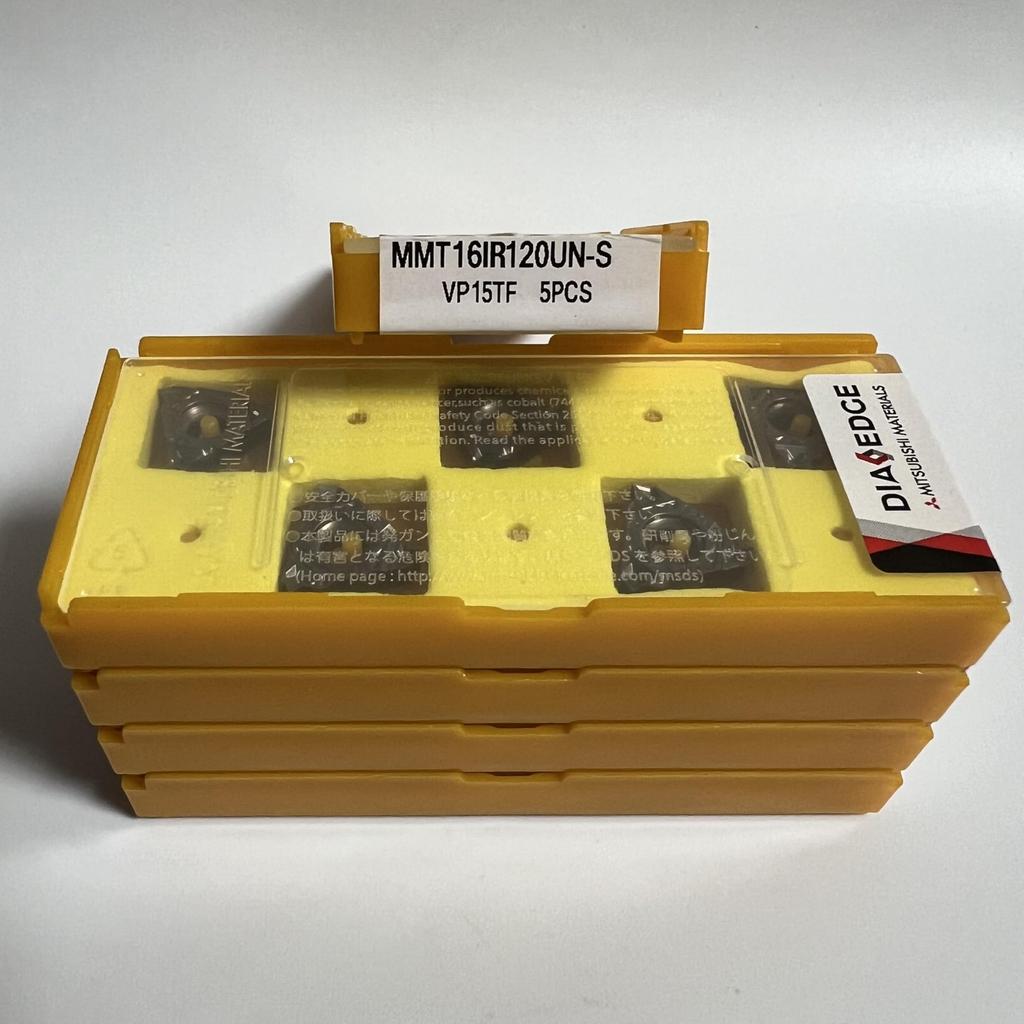 MITSUBISHI / MMT16IR120UN-S VP15TF / Carbide CNC Blade 10 Pcs